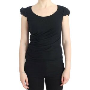 Cavalli Black Cotton Women's Top